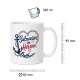 Tasse »Salzwasser im Herzen«