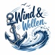 Tasse »Wind & Wellen«