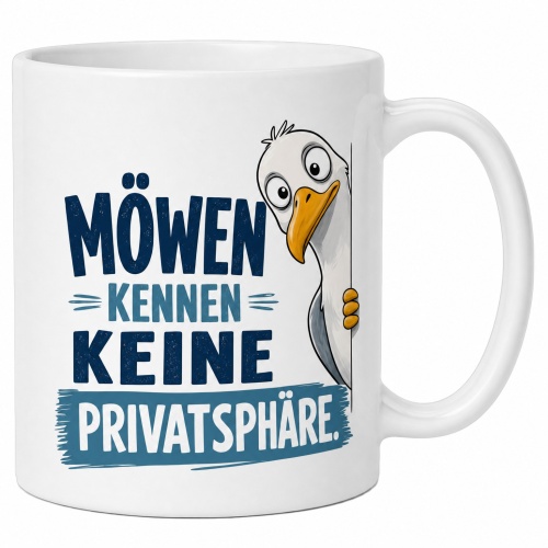 Tasse »Möwen kennen keine...