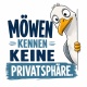 Tasse »Möwen kennen keine Privatsphäre«