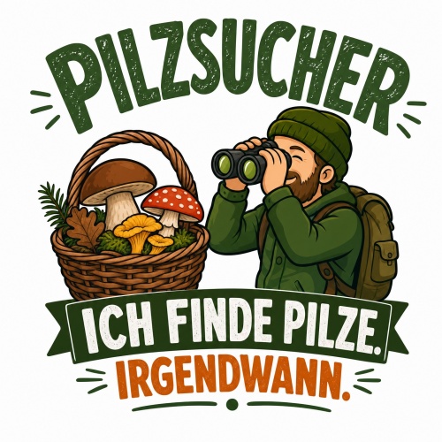 Tasse »Pilzsucher – Ich finde Pilze....