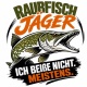 Tasse »Raubfisch Jäger – Ich beiße nicht. Meistens.«