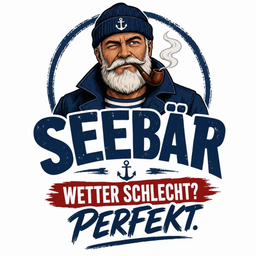 Tasse »Seebär – Wetter schlecht?...