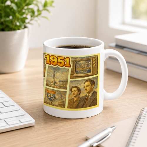 Tasse »1951 – Zeitgeschichte &...