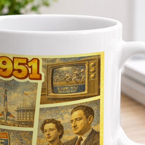 Tasse »1951 – Zeitgeschichte & Symbole«