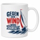 Tasse »Gegen den Wind wird gekreuzt«