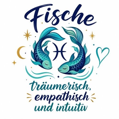 Tasse »Fische – träumerisch, empathisch,...