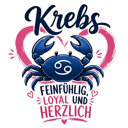 Tasse »Krebs – Feinfühlig, loyal und...