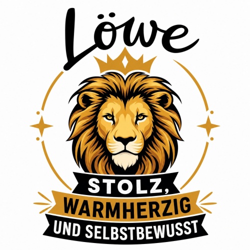 Tasse »Löwe – stolz, warmherzig und...