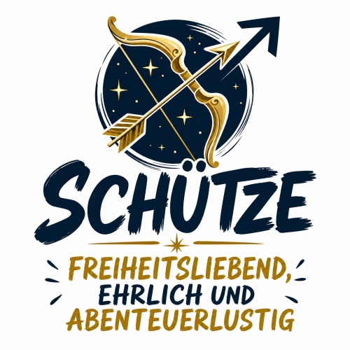 Tasse »Schütze – freiheitsliebend,...