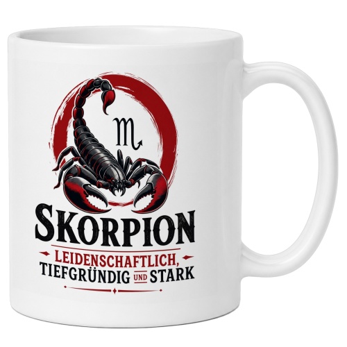 Tasse »Skorpion«