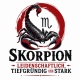 Tasse »Skorpion – Leidenschaftlich, tiefgründig, stark«