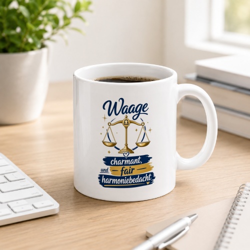 Tasse »Waage«
