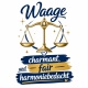 Tasse »Waage – charmant, fair, harmoniebedacht«
