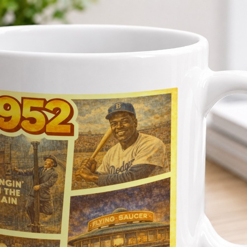 Tasse »1952 – Ikonen & Highlights des Jahres«