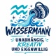 Tasse »Wassermann – Unabhängig, kreativ, eigenwillig«