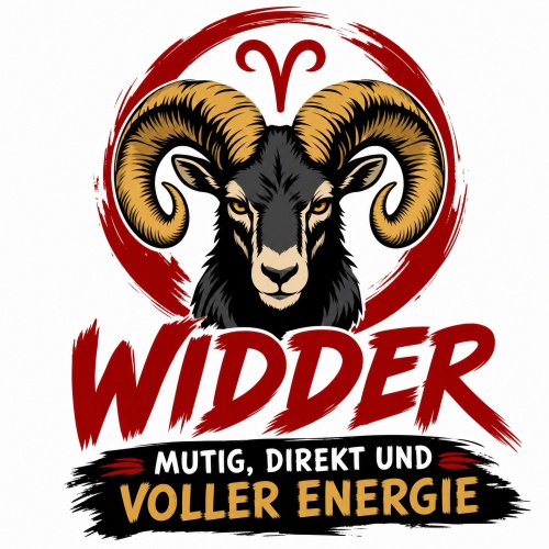 Tasse »Widder – mutig, direkt und voller...