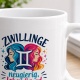 Tasse »Zwillinge – neugierig, lebendig und vielseitig«