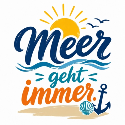 Tasse »Meer geht immer«