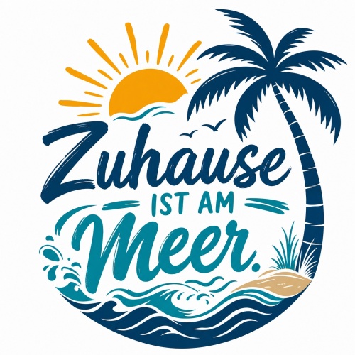Tasse »Zuhause ist am Meer«