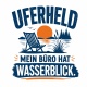 Tasse »Uferheld – Mein Büro hat Wasserblick«