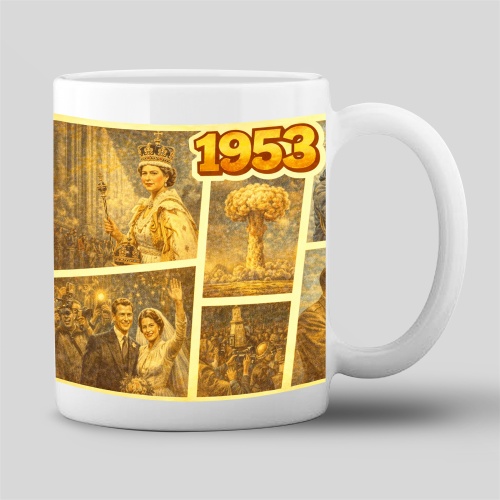Tasse »1953 – Historische Momente«