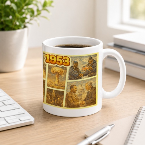 Tasse »1953 – Historische Momente«