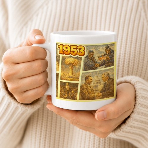 Tasse »1953 – Historische Momente«