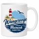 Tasse »Wangerooge – Meerweh endet hier«