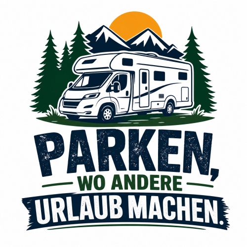 Tasse »Parken, wo andere Urlaub machen«