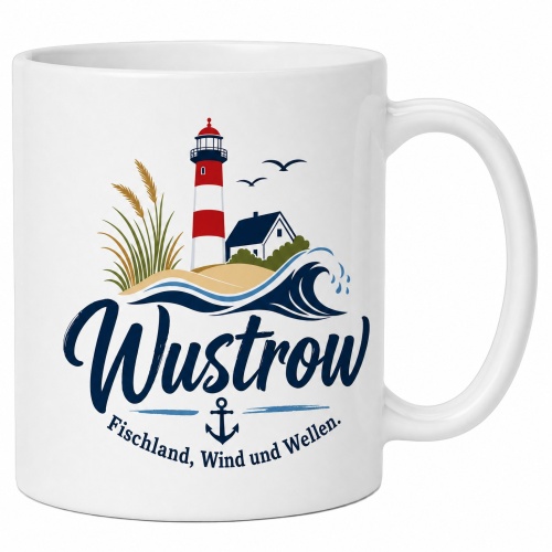 Tasse »Wustrow – Fischland, Wind und...
