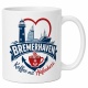 Tasse »Bremerhaven – Kaffee mit Hafenherz«