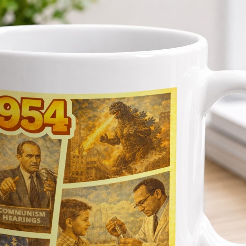 Tasse »1954 – Geschichte & Zeitgeschehen«