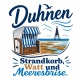 Tasse »Duhnen – Strandkorb, Watt und Meeresbrise«