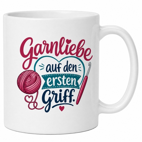 Tasse »Garnliebe auf den ersten Griff«
