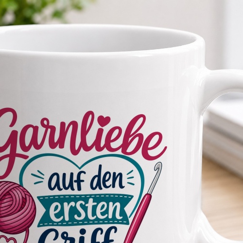 Tasse »Garnliebe auf den ersten Griff«