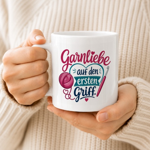 Tasse »Garnliebe auf den ersten Griff«