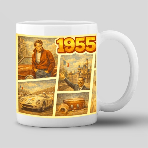 Tasse »1955 – Historische Momente«