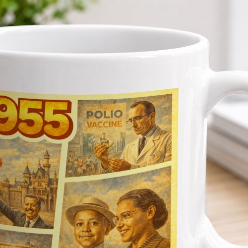 Tasse »1955 – Historische Momente«