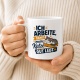 Tasse »Ich arbeite, damit meine Katze gut lebt«