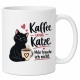 Tasse »Kaffee und Katze. Mehr brauche ich nicht.«