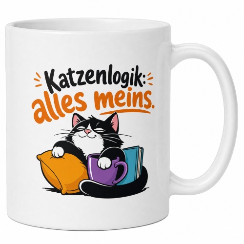 Tasse »Katzenlogik: alles meins.«