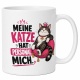 Tasse »Meine Katze hat Personal. Mich.«