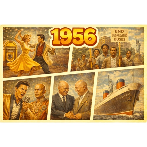 Tasse »1956 – Zeitreise & Retro-Feeling«