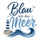 Tasse »Blau wie das Meer«