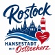Tasse »Rostock Hansestadt mit Ostseeherz«