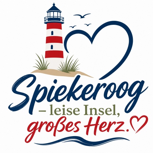 Tasse »Spiekeroog – leise Insel, großes...