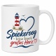 Tasse »Spiekeroog – leise Insel, großes Herz«