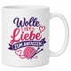 Tasse »Wolle ist Liebe zum Anfassen«