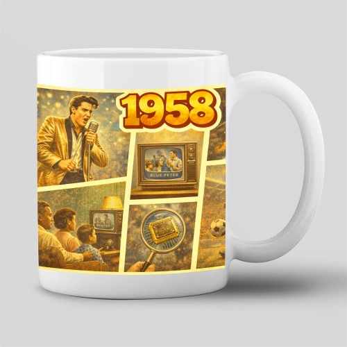 Tasse »1958 – Zeitreise in das Jahr«